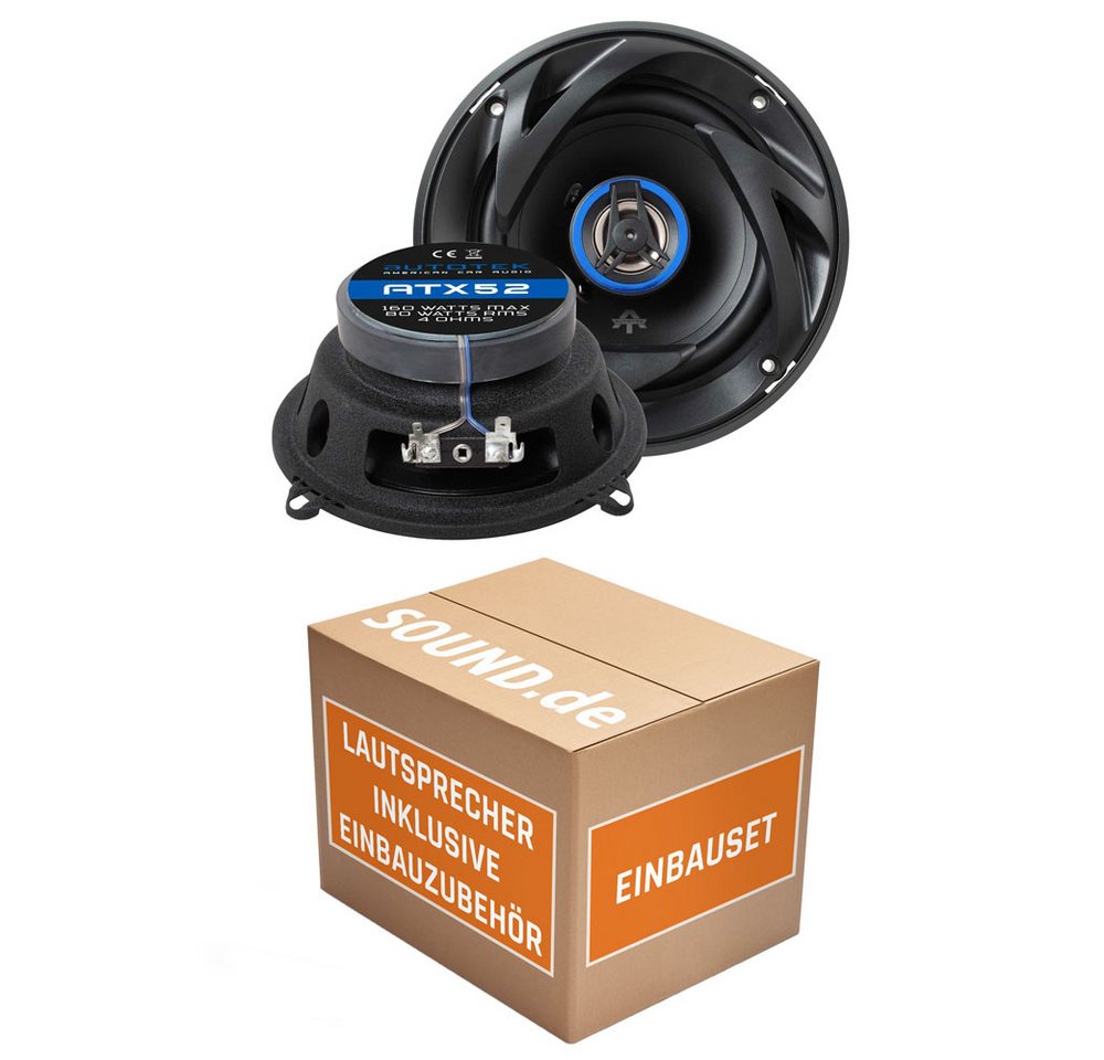 JUST SOUND best choice for caraudio Lautsprecher Boxen Autotek ATX-52 Lautsprecher Auto Einbauset BMW Z3 Auto-Lautsprecher (MAX: Watt) von JUST SOUND best choice for caraudio