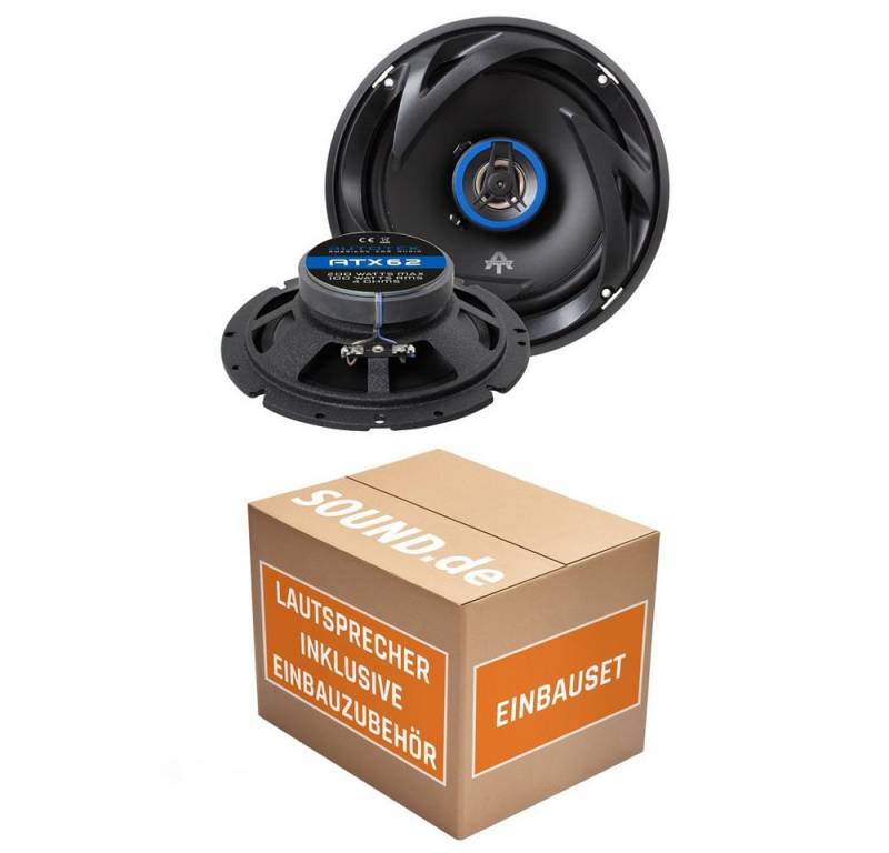 JUST SOUND best choice for caraudio Lautsprecher Boxen Autotek ATX-62 Auto Einbauset Renault Trafic 2 Auto-Lautsprecher (cm) von JUST SOUND best choice for caraudio