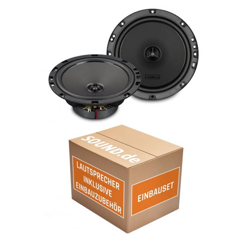 JUST SOUND best choice for caraudio Lautsprecher Boxen Axton ATX165 Auto Einbauset Citroen C2 Auto-Lautsprecher (MAX: Watt) von JUST SOUND best choice for caraudio