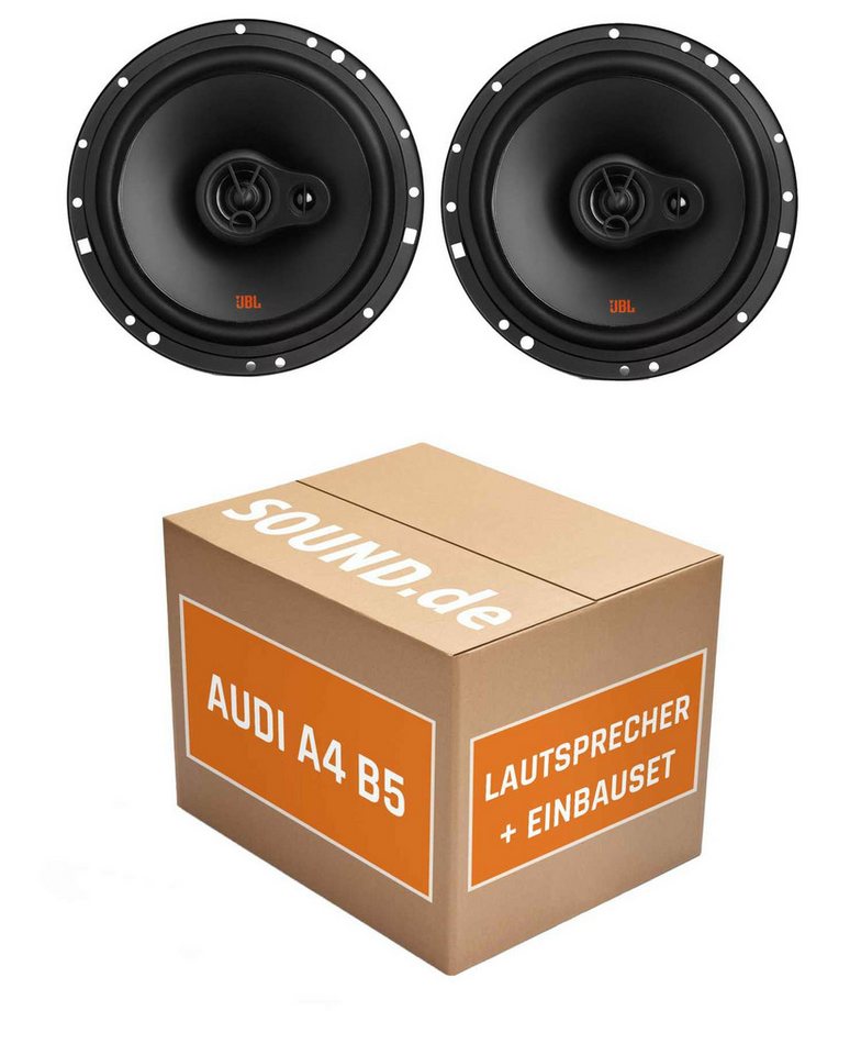 JUST SOUND best choice for caraudio Lautsprecher Boxen Einbaupaket Stage2 634 passend für Audi A4 B5 u.a. Auto-Lautsprecher (40 W, 16cm, MAX: 250 Watt) von JUST SOUND best choice for caraudio