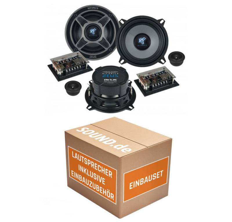 JUST SOUND best choice for caraudio Lautsprecher Zeus ZSi 6.2c Komposystem VW Golf 3 & Vento Auto-Lautsprecher (MAX: Watt) von JUST SOUND best choice for caraudio