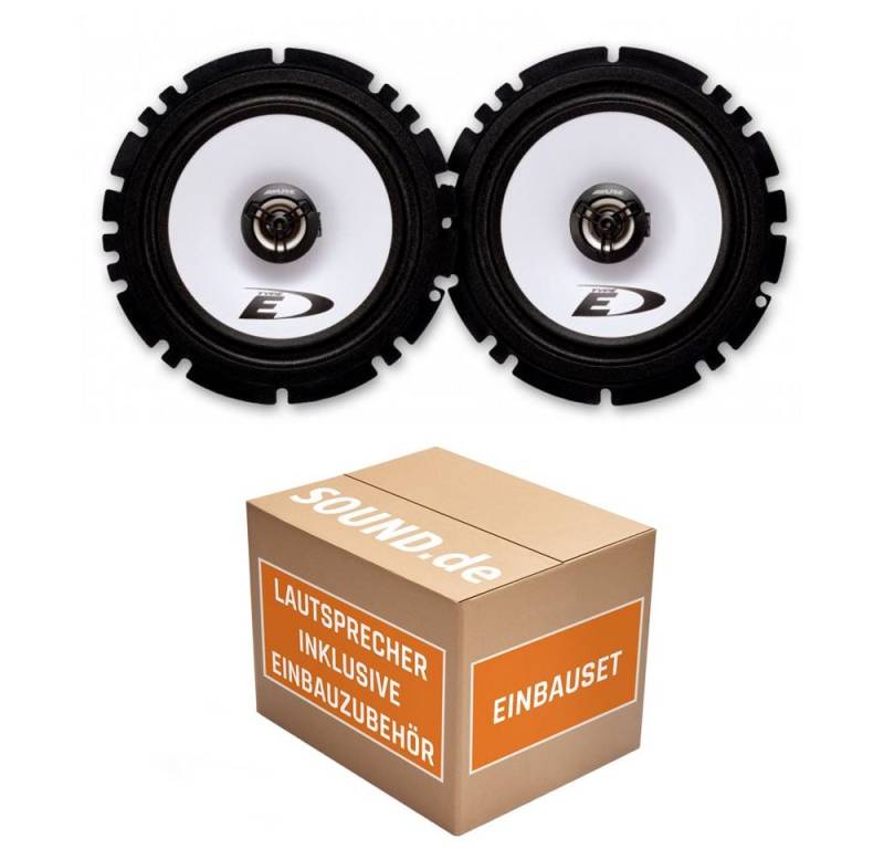 JUST SOUND best choice for caraudio SXE-1725s Koaxlautsprecher Opel Astra J Auto-Lautsprecher (cm) von JUST SOUND best choice for caraudio
