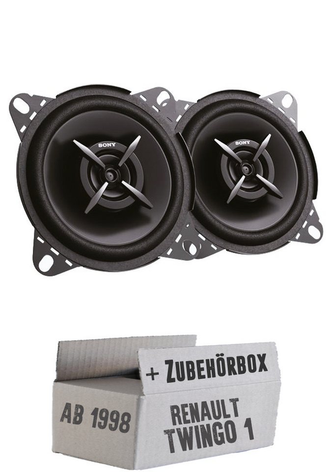 JUST SOUND best choice for caraudio XS-FB1020E Lautsprecher Einbauset Renault Twingo 1 Phase 1 Front Auto-Lautsprecher (MAX: Watt) von JUST SOUND best choice for caraudio