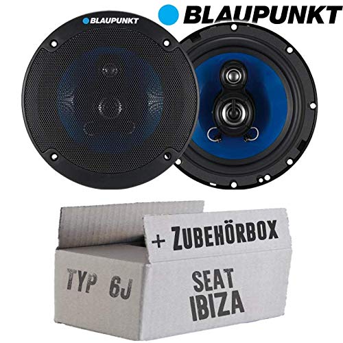 Lautsprecher Boxen Blaupunkt ICx663-16,5cm 3-Wege Auto Einbauzubehör - Einbauset passend für Seat Ibiza 6J - justSOUND von JUST SOUND best choice for caraudio