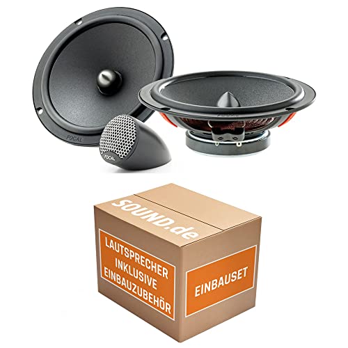 Lautsprecher Boxen Focal ISU165 | 16,5cm 2-Wege System Auto Einbauzubehör - Einbauset passend für BMW 3er E46 - justSOUND von JUST SOUND best choice for caraudio