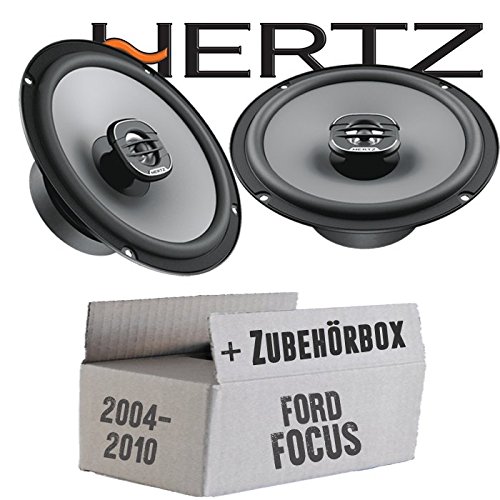 Lautsprecher Boxen Hertz X 165-16,5cm Koax Auto Einbauzubehör - Einbauset für Ford Focus 2 Heck - justSOUND von JUST SOUND best choice for caraudio