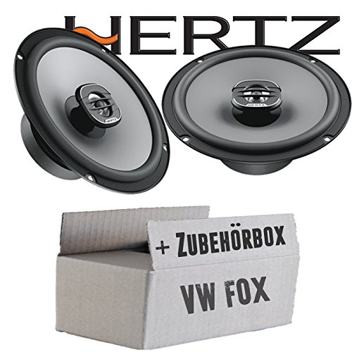 Lautsprecher Boxen Hertz X 165-16,5cm Koax Auto Einbauzubehör - Einbauset für VW Fox Front - justSOUND von JUST SOUND best choice for caraudio