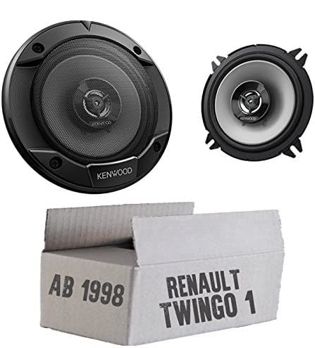 Lautsprecher Boxen Kenwood KFC-S1366-13cm 2-Wege Koax Auto Einbauzubehör - Einbauset für Renault Twingo 1 Phase 2 Front - justSOUND von JUST SOUND best choice for caraudio