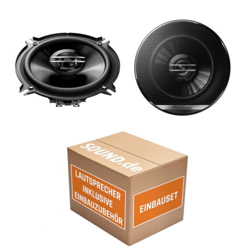 Lautsprecher Boxen Pioneer TS-G1320F - 13cm 2-Wege 130mm PKW Koaxiallautsprecher Auto Einbausatz - Einbauset für Dacia Sandero 1 - justSOUND von JUST SOUND best choice for caraudio