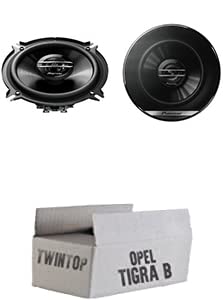 Lautsprecher Boxen Pioneer TS-G1320F - 13cm 2-Wege 130mm PKW Koaxiallautsprecher Auto Einbausatz - Einbauset für Opel Tigra B Twin Top - justSOUND von JUST SOUND best choice for caraudio
