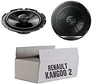Lautsprecher Boxen Pioneer TS-G1720F - 16,5cm 2-Wege Koax Koaxiallautsprecher Auto Einbausatz - Einbauset passend für Renault Kangoo 2 Front - justSOUND Lautsprecher Boxen Pioneer TS-G1720F - 16,5cm 2-Wege Koax Koaxiallautsprecher Auto Einbausatz - Einbauset passend für Renault Kangoo 2 Front - justSOUND von JUST SOUND best choice for caraudio