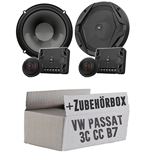 Lautsprecher Einbauset JBL GX600C 2-Wege 16,5cm passend für VW Passat 3C CC B6 B7 Front - justSOUND von JUST SOUND best choice for caraudio