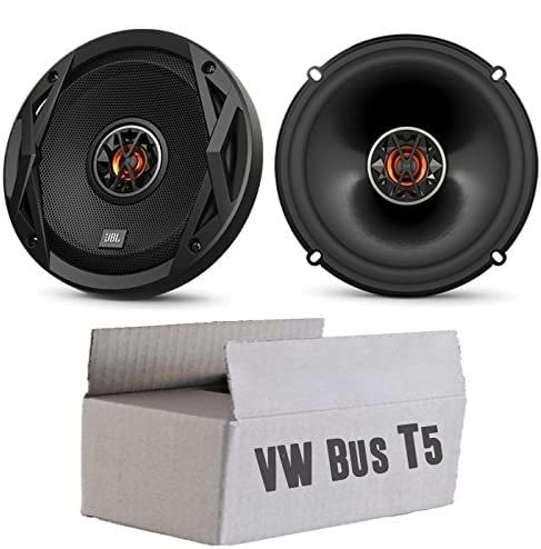 VW Bus T5 Front - Lautsprecher Boxen JBL Club 6522 | 2-Wege | 16,5cm Koax Auto Einbauzubehör - Einbauset von JUST SOUND best choice for caraudio