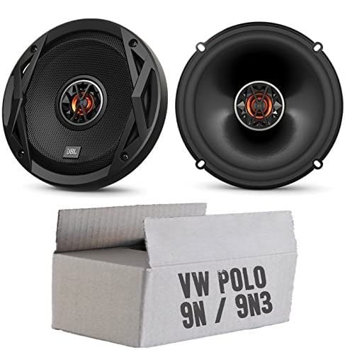 VW Polo 9N 9N3 Front - Lautsprecher Boxen JBL Club 6522 | 2-Wege | 16,5cm Koax Auto Einbauzubehör - Einbauset von JUST SOUND best choice for caraudio