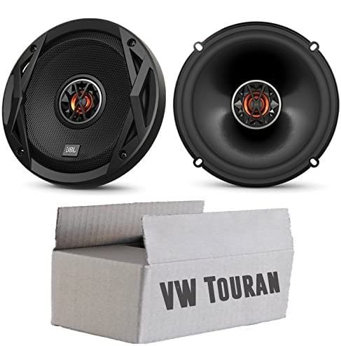 VW Touran 1 Heck - Lautsprecher Boxen JBL Club 6522 | 2-Wege | 16,5cm Koax Auto Einbauzubehör - Einbauset von JUST SOUND best choice for caraudio