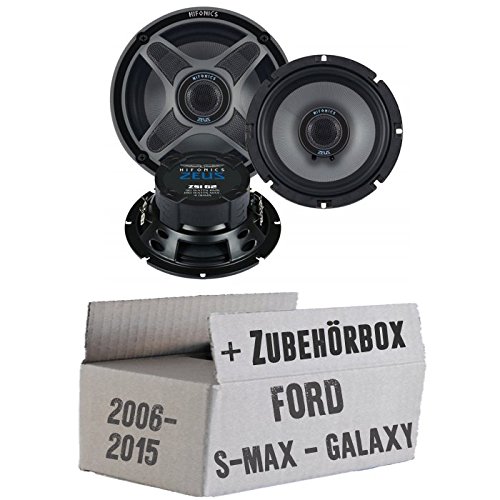 Hifonics Zeus ZSi62-16,5cm Koax-System Lautsprecher - Einbauset passend für Ford S- JUST SOUND Best Choice for caraudio von JUST SOUND