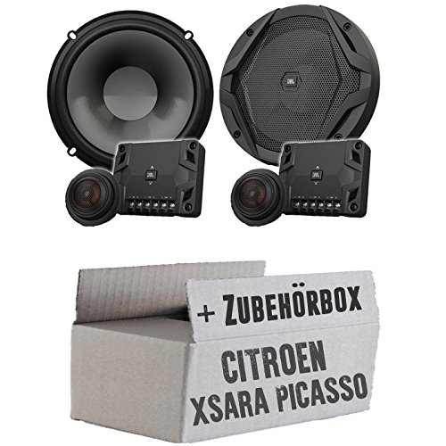 JBL GX600C | 2-Wege | 16,5cm Lautsprecher System - Einbauset passend für Citroen Xsara Picasso - justSOUND von JUST SOUND