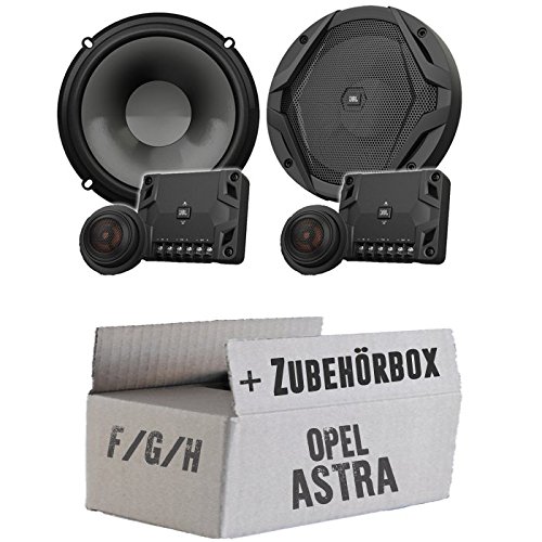 JBL GX600C | 2-Wege | 16,5cm Lautsprecher System - Einbauset passend für Opel Astra F,G,H - justSOUND von JUST SOUND