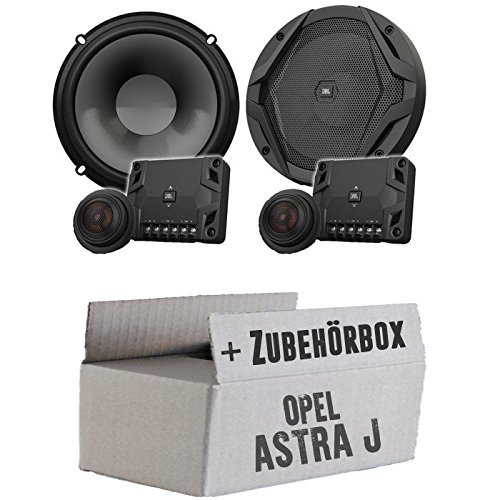 JBL GX600C | 2-Wege | 16,5cm Lautsprecher System - Einbauset passend für Opel Astra J - justSOUND von JUST SOUND