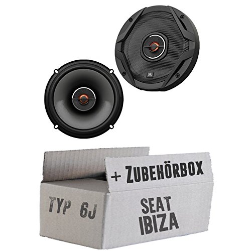 JBL GX602 | 2-Wege | 16,5cm Koax Lautsprecher - Einbauset passend für Seat Ibiza 6J - justSOUND von JUST SOUND