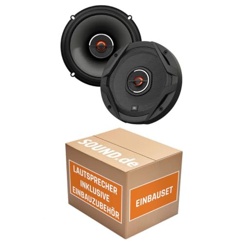 JBL GX602 | 2-Wege | 16,5cm Koax Lautsprecher - Einbauset passend für VW Fox Front - justSOUND von JUST SOUND