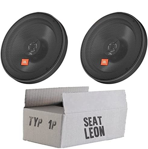 JBL STAGE2 624 | 2-Wege | 16,5cm Koax Lautsprecher - Einbauset passend für Seat Leon 2 1P - justSOUND von JUST SOUND