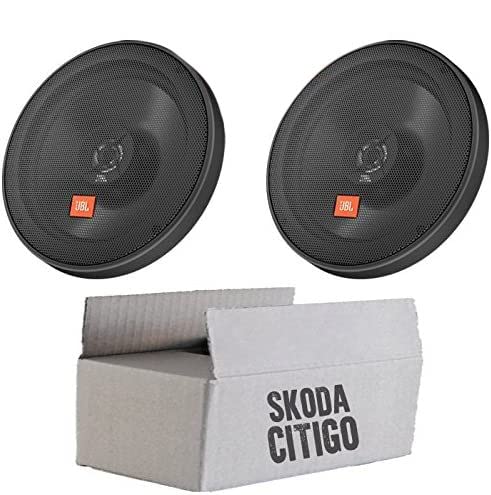 JBL STAGE2 624 | 2-Wege | 16,5cm Koax Lautsprecher - Einbauset passend für Skoda Citigo Front Heck - justSOUND von JUST SOUND