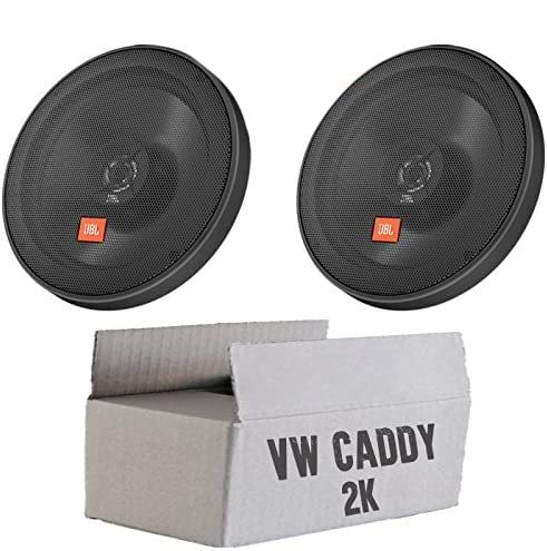 JBL STAGE2 624 | 2-Wege | 16,5cm Koax Lautsprecher - Einbauset passend für VW Caddy 2K Life Front - justSOUND von JUST SOUND