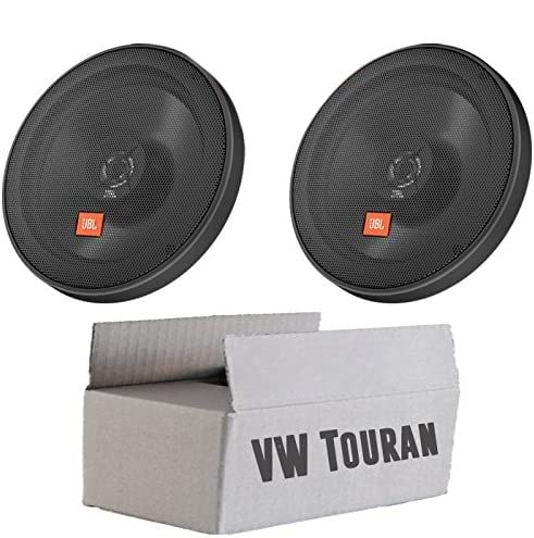 JBL STAGE2 624 | 2-Wege | 16,5cm Koax Lautsprecher - Einbauset passend für VW Touran 1 Front - justSOUND von JUST SOUND