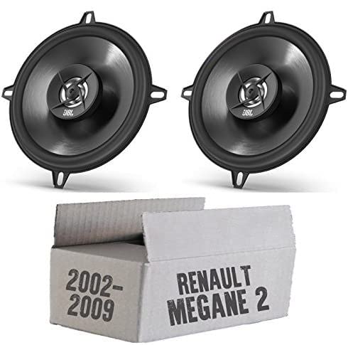 JBL Stage2 524 | 2-Wege | 13cm Koax Lautsprecher - Einbauset passend für Renault Megane 2 - justSOUND von JUST SOUND