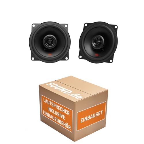 JBL Stage2 524 | 2-Wege | 13cm Koax Lautsprecher - Einbauset passend für Renault Twingo 2 Front Heck - justSOUND von JUST SOUND