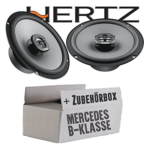 JUST SOUND Lasse W245 Front - Lautsprecher Boxen Hertz X 165-16,5cm Koax Auto Einbauzubehör - Einbauset passend für Mercedes B-Klasse Best Choice for caraudio von JUST SOUND