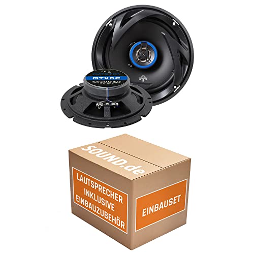 Lautsprecher Boxen Autotek ATX-62 | 2-Wege 16,5cm Koax Lautsprecher 16,5cm Auto Einbauzubehör - Einbauset passend für Opel Vectra A, B - justSOUND von JUST SOUND