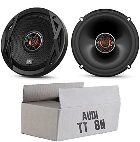 Lautsprecher Boxen JBL Club 6522 | 2-Wege | 16,5cm Koax Auto Einbauzubehör - Einbauset passend für Audi TT 8N Front - justSOUND von JUST SOUND