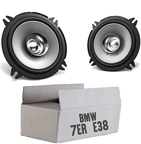 Lautsprecher Boxen Kenwood KFC-S1356-13cm Koax Auto Einbauzubehör - Einbauset passend für BMW 7er E38 - justSOUND von JUST SOUND