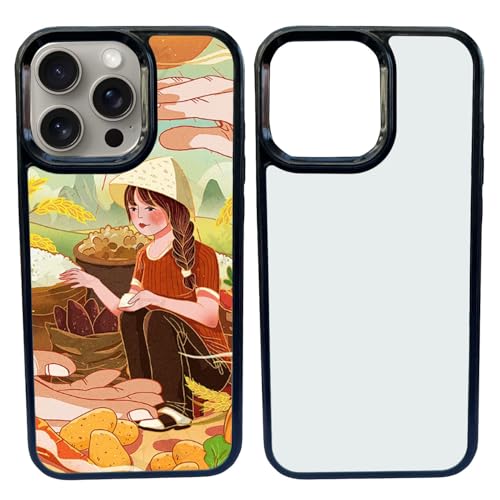 JUSTRY 5 Sets Sublimationsdruck-Blanko-Handyhüllen für iPhone 16 Pro, 16,3 cm, 2-in-1, 2D-DIY-TPU-Blanko-Handyhülle, weiche Gummi-Abdeckung + Einsätze, matt, einfach zu sublimieren, individualisierbar JUSTRY 5 Sets Sublimationsdruck-Blanko-Handyhüllen für iPhone 16 Pro, 16,3 cm, 2-in-1, 2D-DIY-TPU-Blanko-Handyhülle, weiche Gummi-Abdeckung + Einsätze, matt, einfach zu sublimieren, individualisierbar von JUSTRY