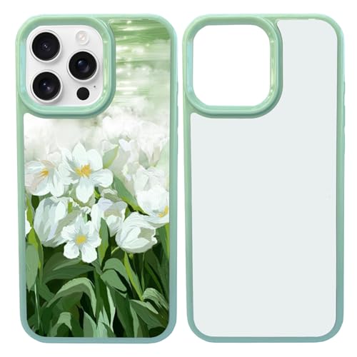JUSTRY 5 Sets Sublimationsdruck-Blanko-Handyhüllen für iPhone 16 Pro, 16,3 cm, 2-in-1, 2D-DIY-TPU-Blanko-Handyhülle, weiche Gummi-Abdeckung + Einsätze, matt, einfach zu sublimieren, individualisierbar JUSTRY 5 Sets Sublimationsdruck-Blanko-Handyhüllen für iPhone 16 Pro, 16,3 cm, 2-in-1, 2D-DIY-TPU-Blanko-Handyhülle, weiche Gummi-Abdeckung + Einsätze, matt, einfach zu sublimieren, individualisierbar von JUSTRY