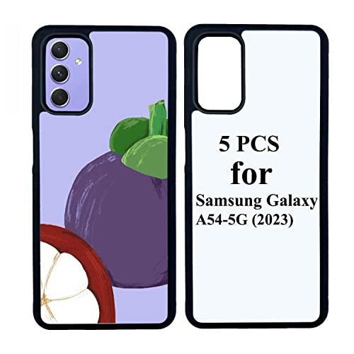 JUSTRY 5 Stück Sublimations-Blanko-Handyhüllen, kompatibel mit Samsung Galaxy A54 5G, weiche Gummi-bedruckbare Hülle + Aluminium-Einsatz, Glitzer-Großhandelspackung JUSTRY 5 Stück Sublimations-Blanko-Handyhüllen, kompatibel mit Samsung Galaxy A54 5G, weiche Gummi-bedruckbare Hülle + Aluminium-Einsatz, Glitzer-Großhandelspackung von JUSTRY