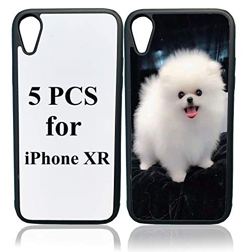 JUSTRY 5 Stück Sublimationsrohlinge Handyhüllen, kompatibel mit Apple iPhone XR 6,1 Zoll, blanko, bedruckbare Handyhülle für DIY-Sublimation, weiches Gummi, stoßfest, schlanke Hülle, rutschfest, JUSTRY 5 Stück Sublimationsrohlinge Handyhüllen, kompatibel mit Apple iPhone XR 6,1 Zoll, blanko, bedruckbare Handyhülle für DIY-Sublimation, weiches Gummi, stoßfest, schlanke Hülle, rutschfest, von JUSTRY