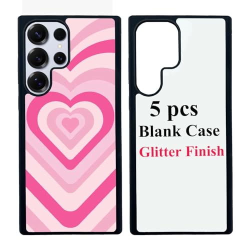 JUSTRY 5 x Sublimationsdruck-Blanko-Handyhülle, kompatibel mit Samsung Galaxy S25 Ultra, 2-in-1, 2D-Weichgummi, TPU-Rohling, zum Selbermachen, individuelle Handyhülle + Einsatz JUSTRY 5 x Sublimationsdruck-Blanko-Handyhülle, kompatibel mit Samsung Galaxy S25 Ultra, 2-in-1, 2D-Weichgummi, TPU-Rohling, zum Selbermachen, individuelle Handyhülle + Einsatz von JUSTRY