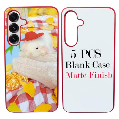 JUSTRY Sublimationsdruck-Handyhüllen für Samsung Galaxy S25 Plus, einfach zu sublimieren, 2D-Hülle, weiches Gummi, bedruckbar, Sub-Wärmeübertragung, 5 Stück JUSTRY Sublimationsdruck-Handyhüllen für Samsung Galaxy S25 Plus, einfach zu sublimieren, 2D-Hülle, weiches Gummi, bedruckbar, Sub-Wärmeübertragung, 5 Stück von JUSTRY