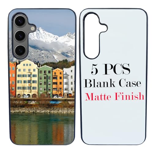 JUSTRY Sublimationsdruck-Handyhüllen für Samsung Galaxy S25 Plus, einfach zu sublimieren, 2D-Hülle, weiches Gummi, bedruckbar, Sub-Wärmeübertragung, 5 Stück JUSTRY Sublimationsdruck-Handyhüllen für Samsung Galaxy S25 Plus, einfach zu sublimieren, 2D-Hülle, weiches Gummi, bedruckbar, Sub-Wärmeübertragung, 5 Stück von JUSTRY