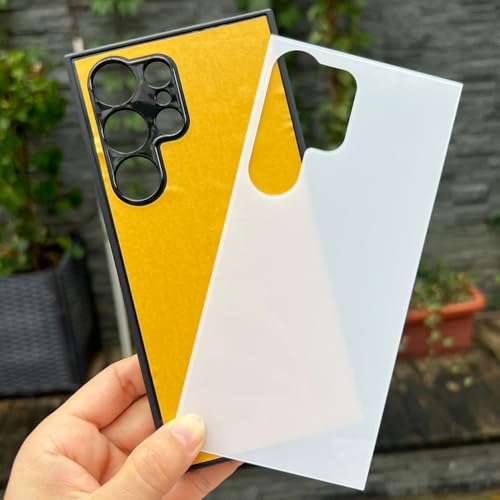 Sublimationsdruck-Schutzhüllen für Samsung Galaxy S24 Ultra 5G, unterstützt kabelloses Laden, einfach zu sublimieren, 2-in-1 2D-Schutzhülle aus weichem Gummi + Einsätze aus gehärtetem Glas, 5 Stück Sublimationsdruck-Schutzhüllen für Samsung Galaxy S24 Ultra 5G, unterstützt kabelloses Laden, einfach zu sublimieren, 2-in-1 2D-Schutzhülle aus weichem Gummi + Einsätze aus gehärtetem Glas, 5 Stück von JUSTRY
