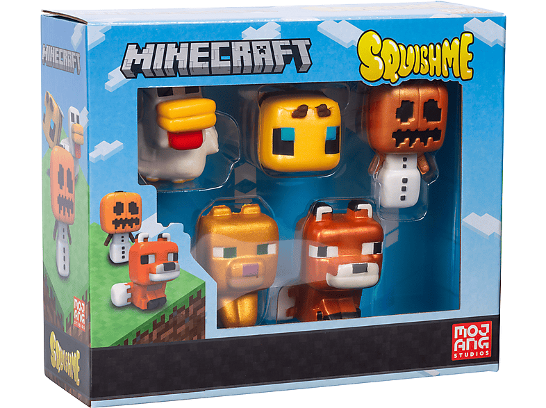 JUSTTOYS Minecraft - SquishMe S3 Collectors Box Plüschfigur von JUSTTOYS