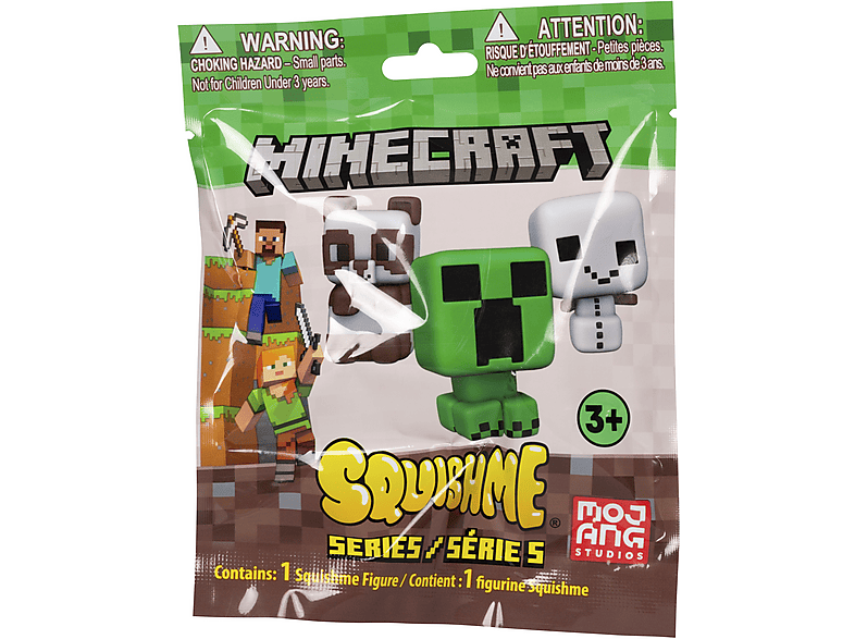 JUSTTOYS Minecraft SquishMe Serie 5 - sortiert Spielfigur von JUSTTOYS