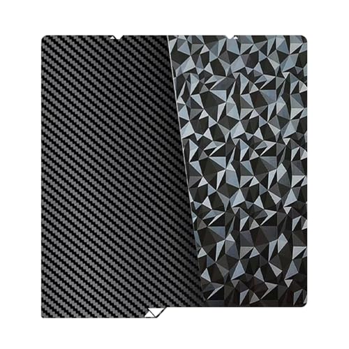 Double-sided printing PEI print bed PEO-PET 3D printer Kobra S1 heated bed, carbon fiber + small diamond pla plate, 264x276mm textured spring steel print bed for Anycubic Cobra S1/Kobra S1 Combo von JUUPINE