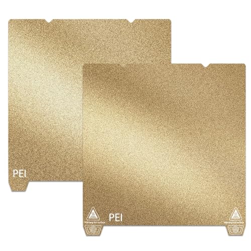 JUUPINE 3D-Drucker-Bauplatte 235 x 235 mm, doppelseitig strukturierte PEI-Druckplattform, für Creality Ender 3/ Ender 3 Pro/Ender 3 S1/ K1/ Ender 3 V2/Ender 3 V3 SE/KE-Drucker von JUUPINE