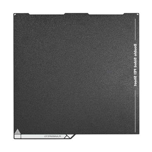 JUUPINE for Anycubic Kobra3 Double Sided Black Textured PEI 256x268mm Print Platform Hot Bed, Thickened 0.5mm Print Bed Textured PEI with Silkscreen Printing,for Kobra3/Kobra 3 Combo 3D Print Bed von JUUPINE