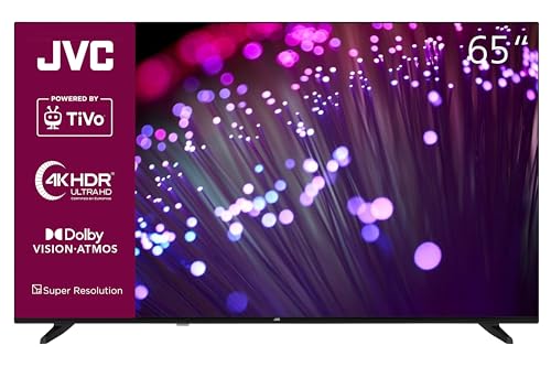 JVC 65 Zoll Fernseher/TiVo Smart TV (4K UHD, HDR Dolby Vision, Dolby Atmos, Triple-Tuner, 6 Monate HD+ inkl.) LT-65VU3455 von JVC