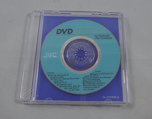 JVC CL-DVD8BLK Mini DVD Lens/Laser Cleaning DISC 8CM for CAMCORDERS von JVC
